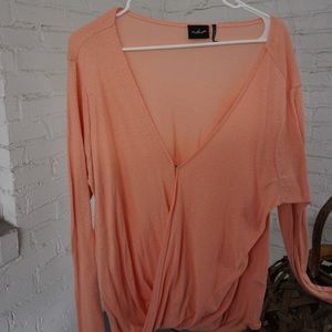 Orange Urban Outfitters Long Sleeve